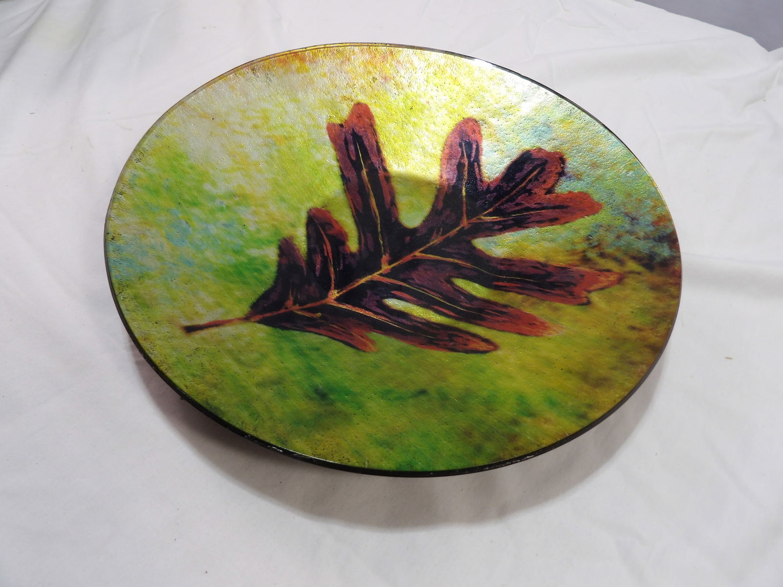 Oak Leaf Plate - 3