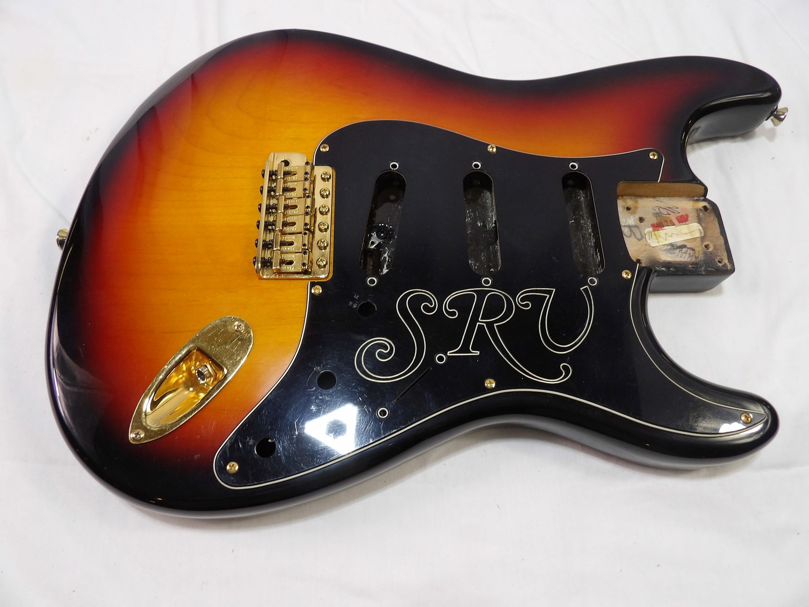Fender SRV Body: Fender SRV Body. All measurements are approximate. Please see photos for condition and details. Selling as is from 04281.