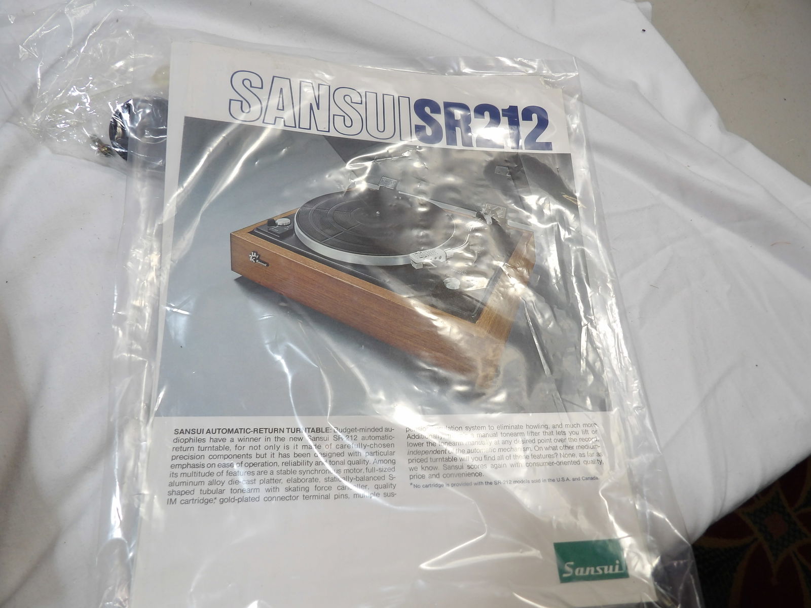 Sansui Turntable - 4