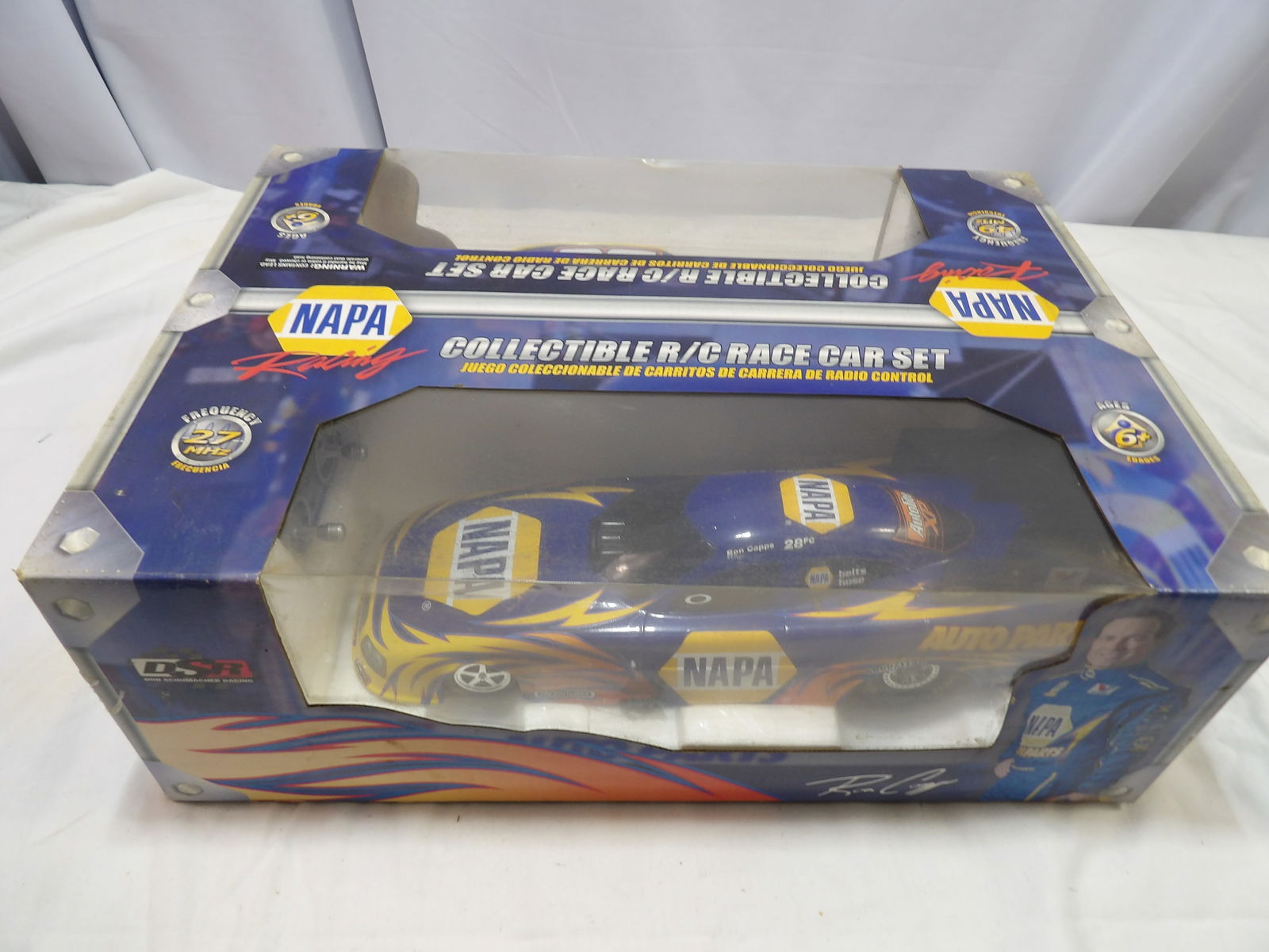 Collectable Race Car Set: NAPA Collectible Race Car Set. Never Opened. All measurements are approximate. Please see photos for condition and details. Selling as is from 04281.