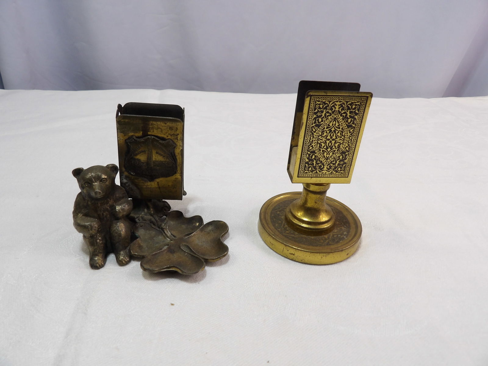 Brass Match Safe and Matchbox Holder (1 of 4)