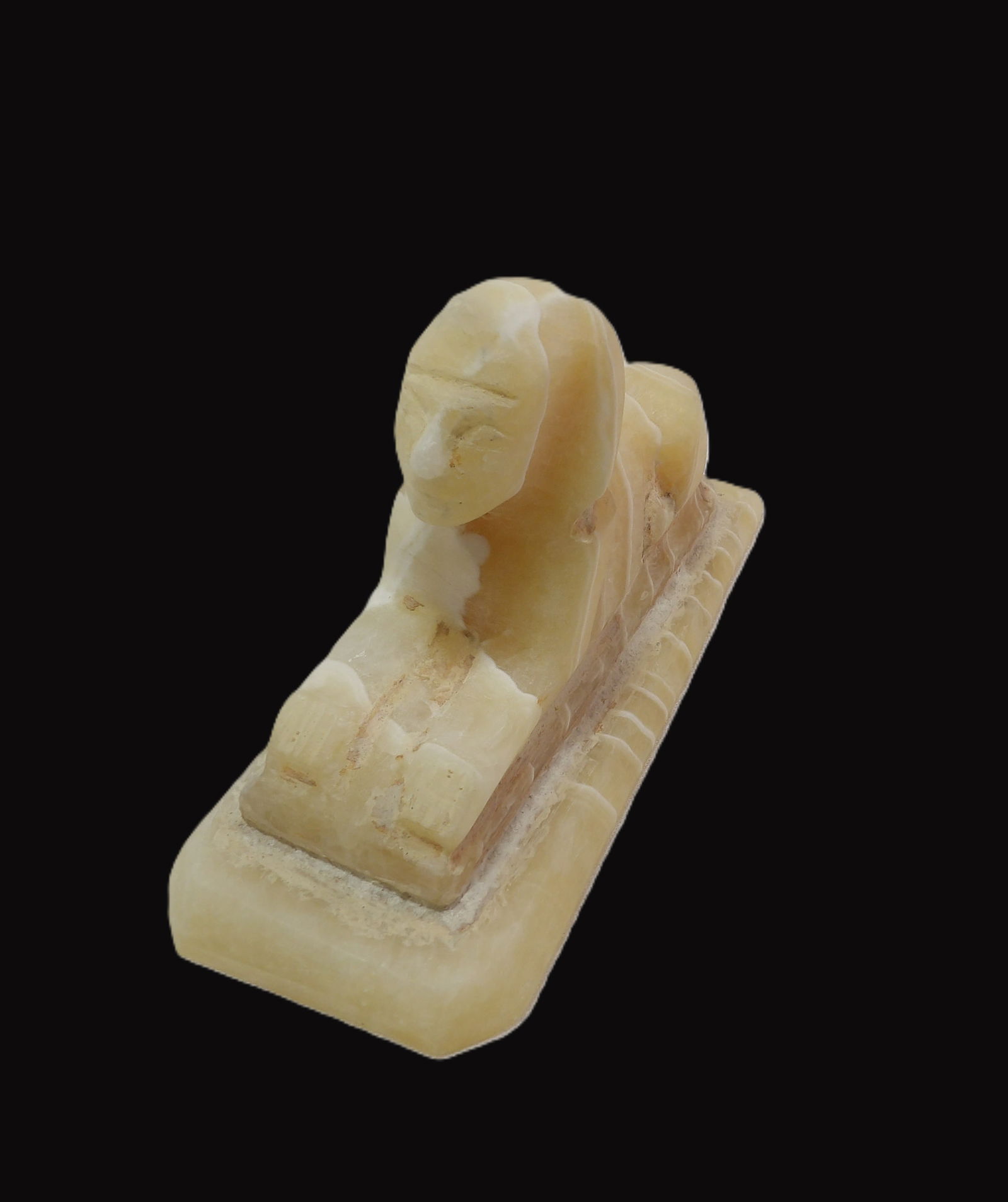 Alabaster Sphinx with Base - 3