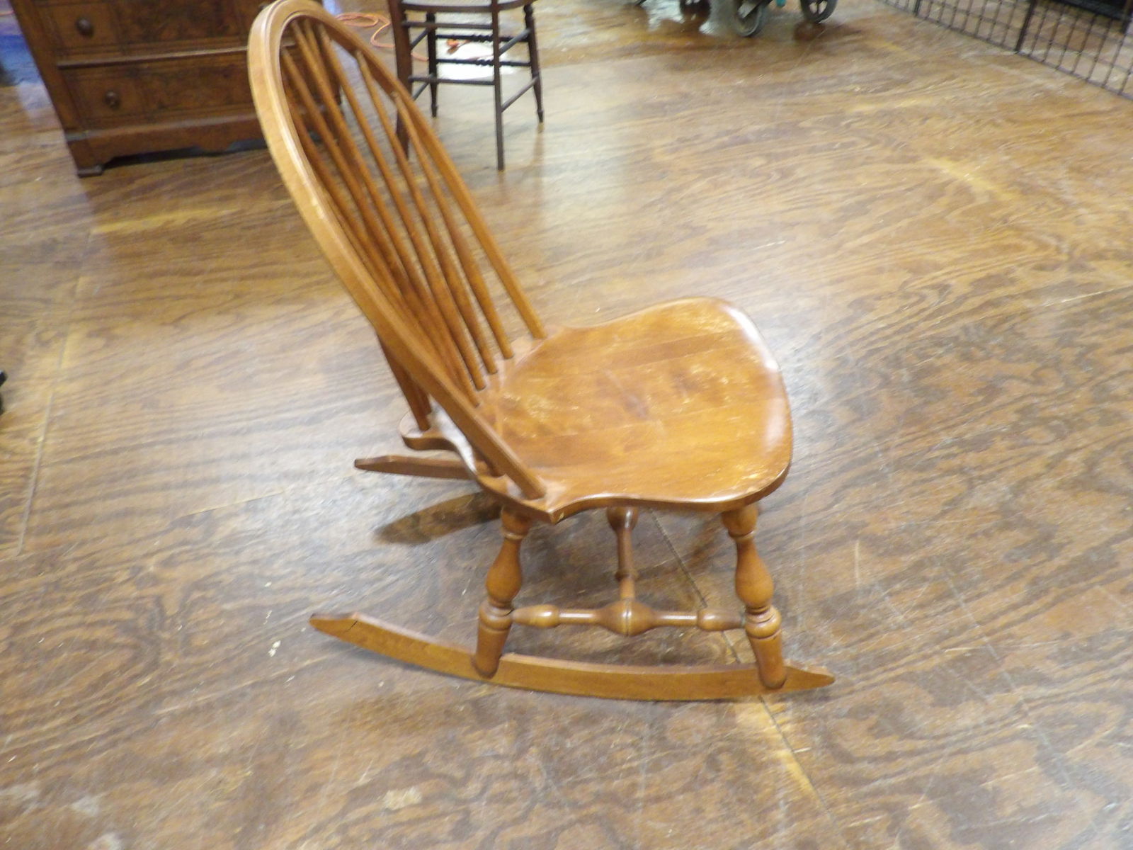 Spindle Back Rocking Chair (1 of 4)
