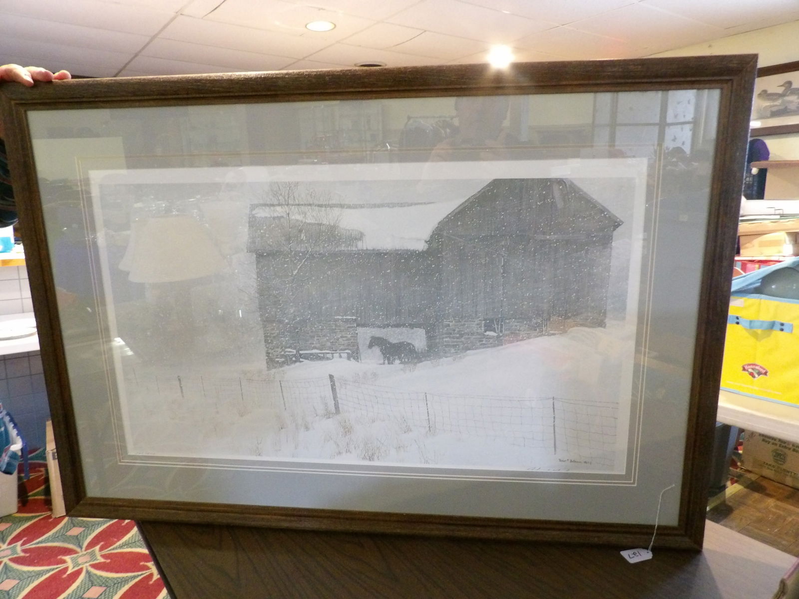 Limited Edition Print: Robert Bateman "Shelter", Limited Edition Print, Signed and Numbered. All measurements approximate. Please see photos for condition and details. Selling as is from 04281.