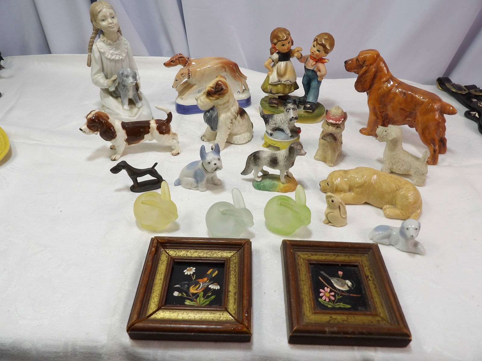 Large Lot of Porcelain and Glass Miniatures (1 of 4)