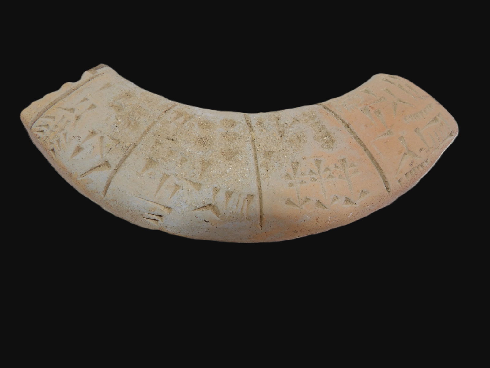 Fragment of Ancient Clay Tablet. (1 of 4)