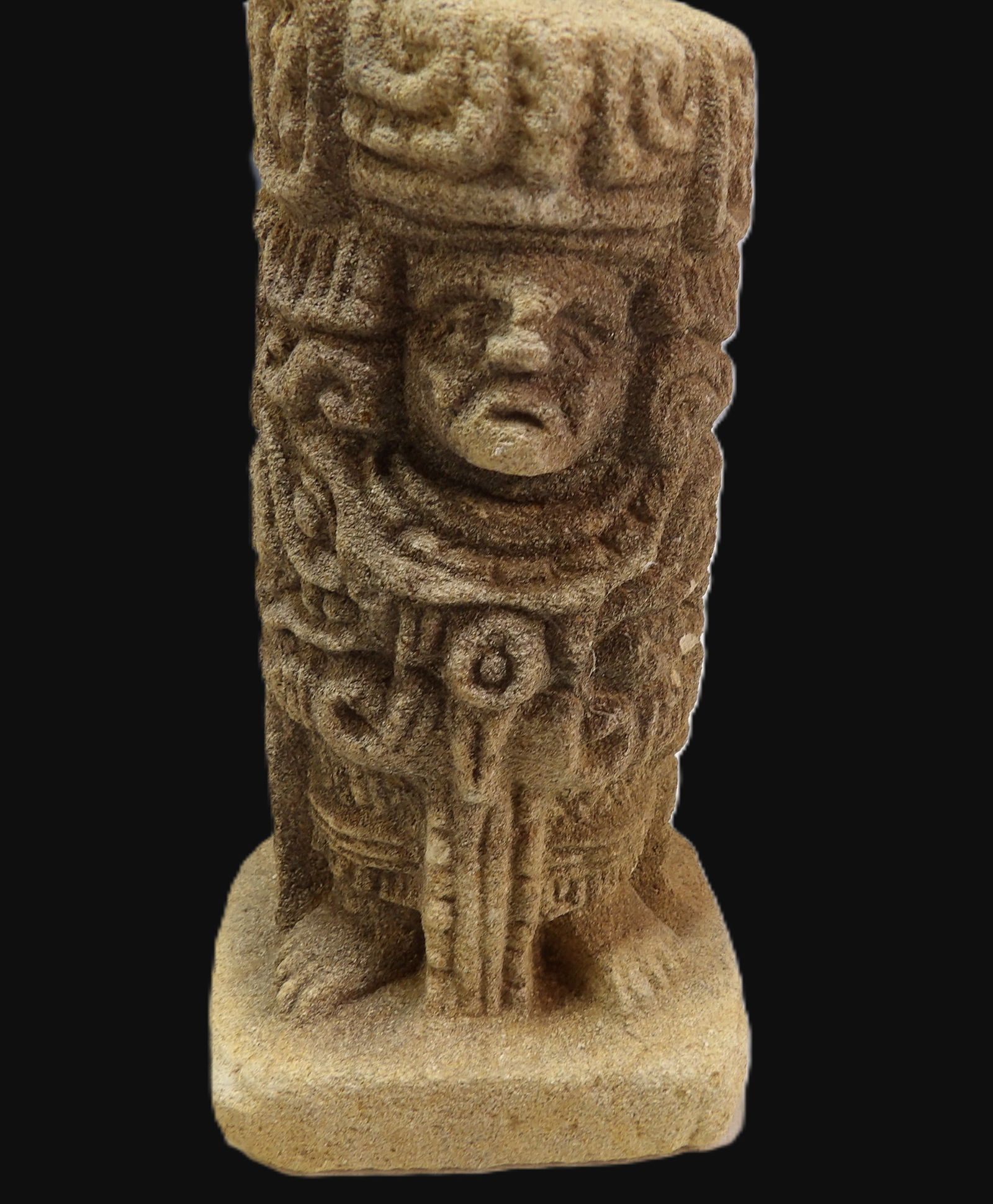 Carved Stone Statue (1 of 4)