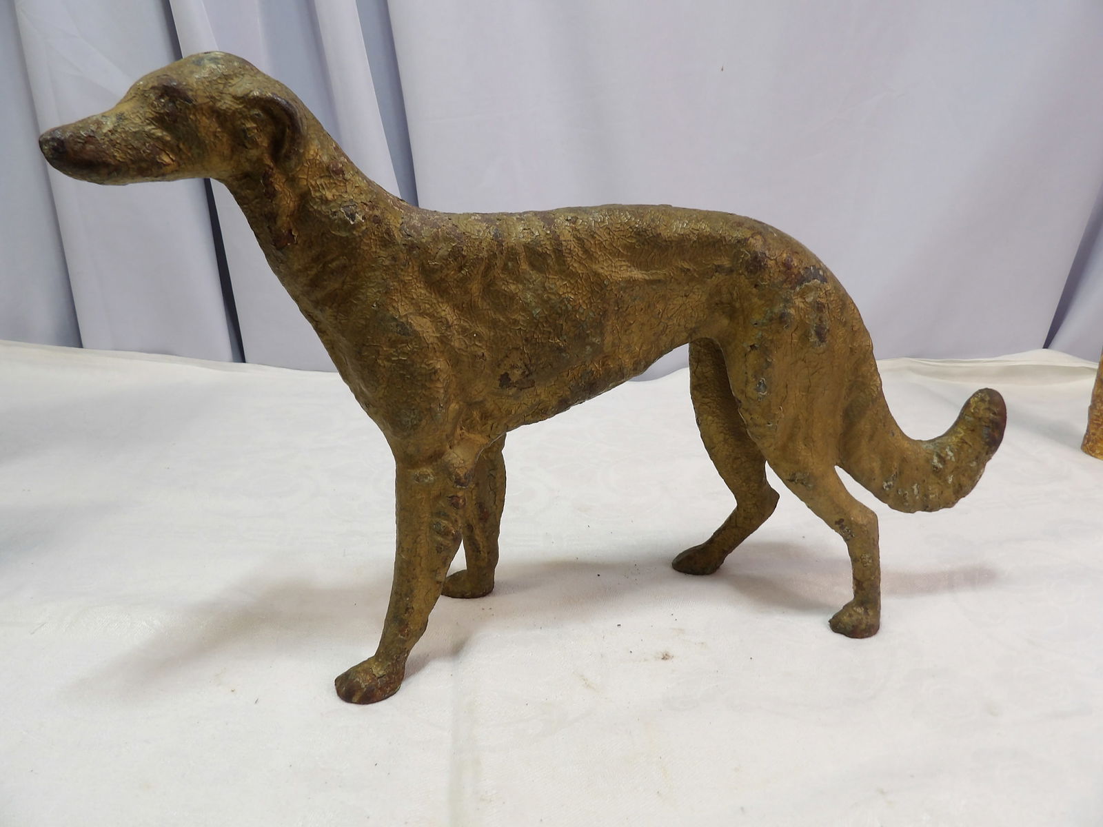 Antique Cast Iron Dog (1 of 4)
