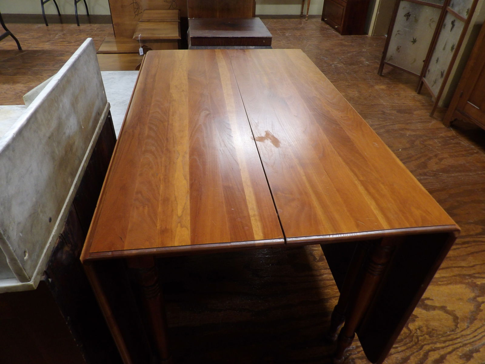 Large Maple Drop Leaf Table (1 of 3)