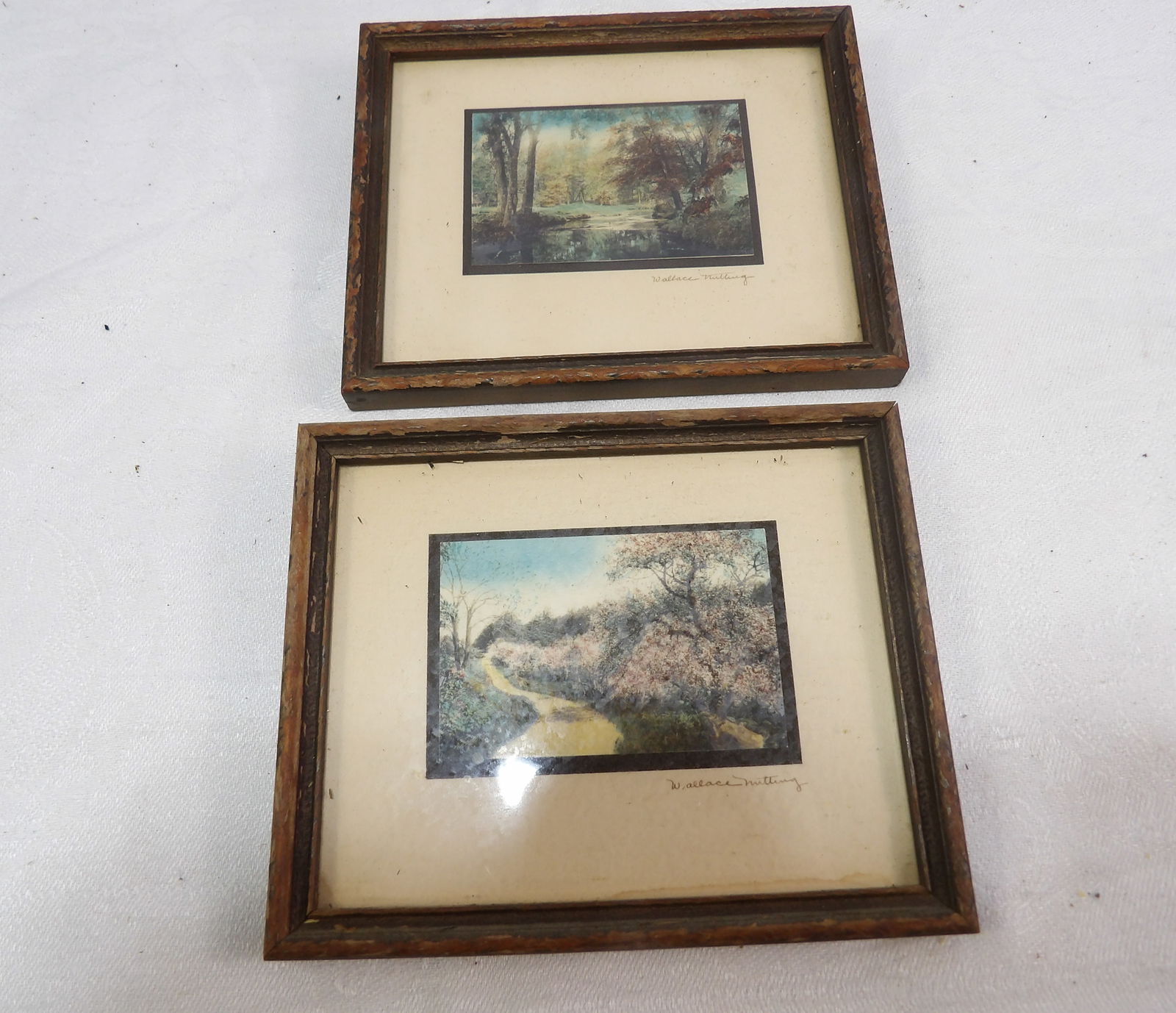 Pair of Signed Prints by Wallace Nutting (1 of 3)