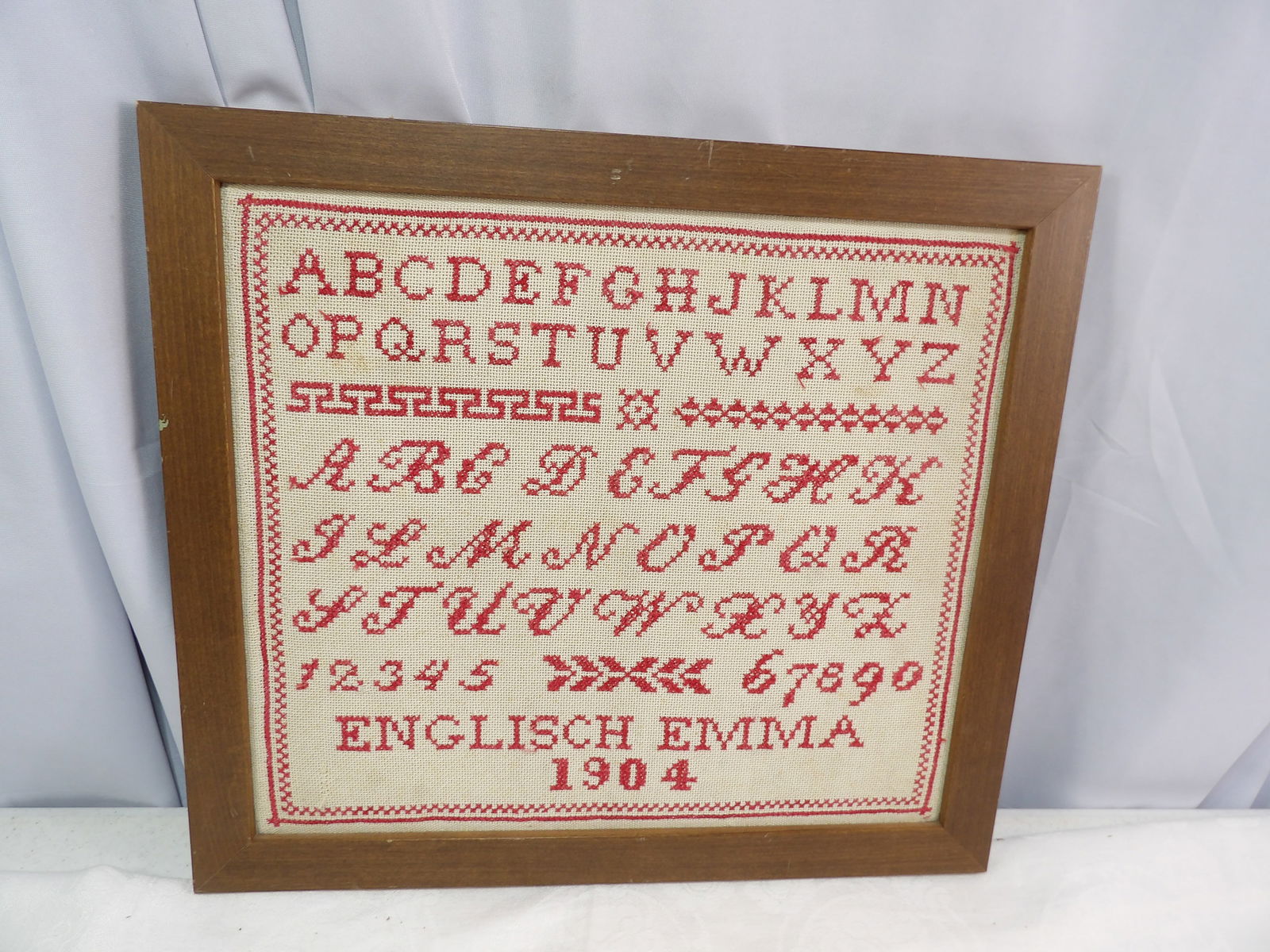 Embroidered Sampler - 2