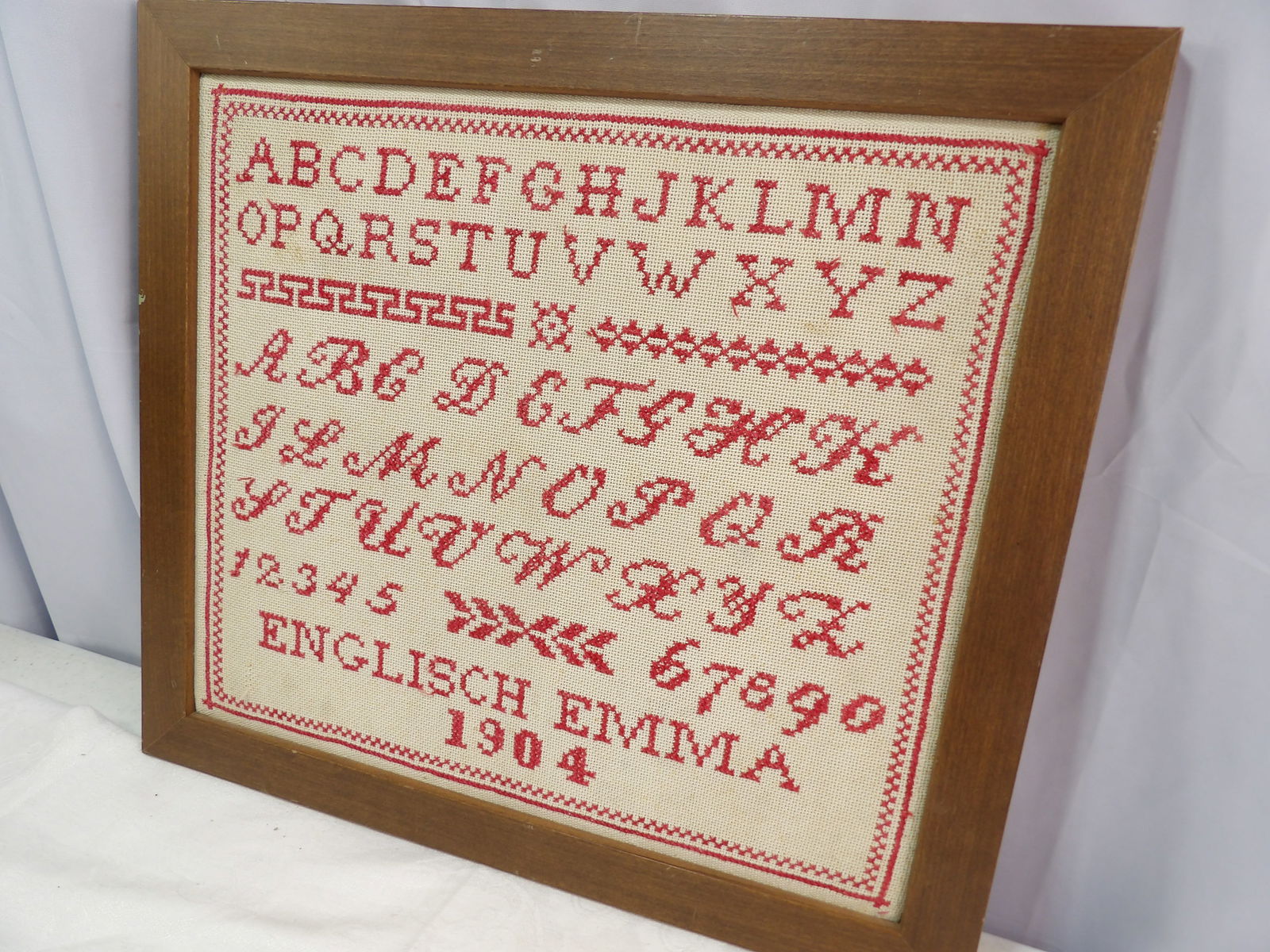 Embroidered Sampler - 3