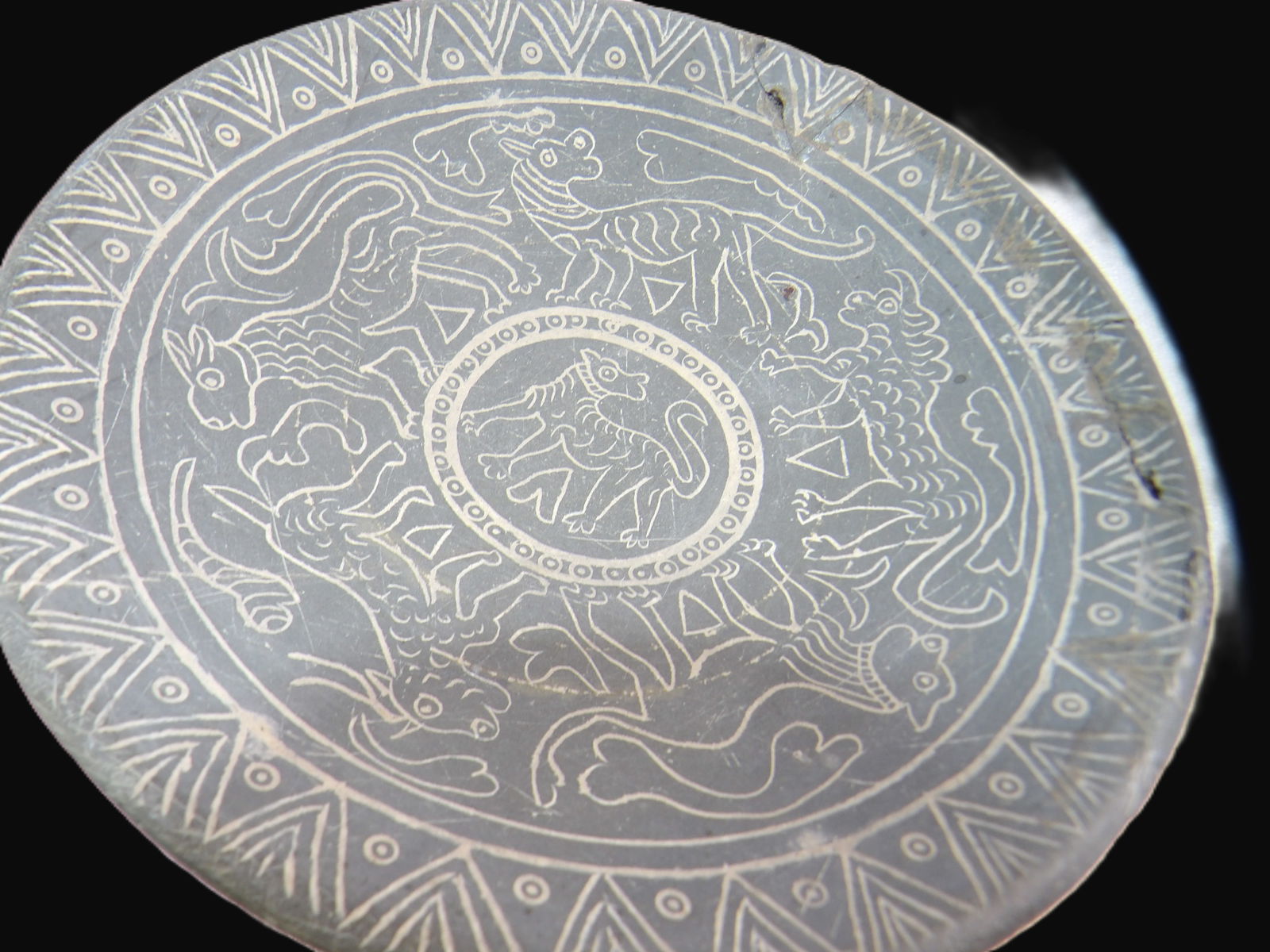 Round Stone Disc - 2