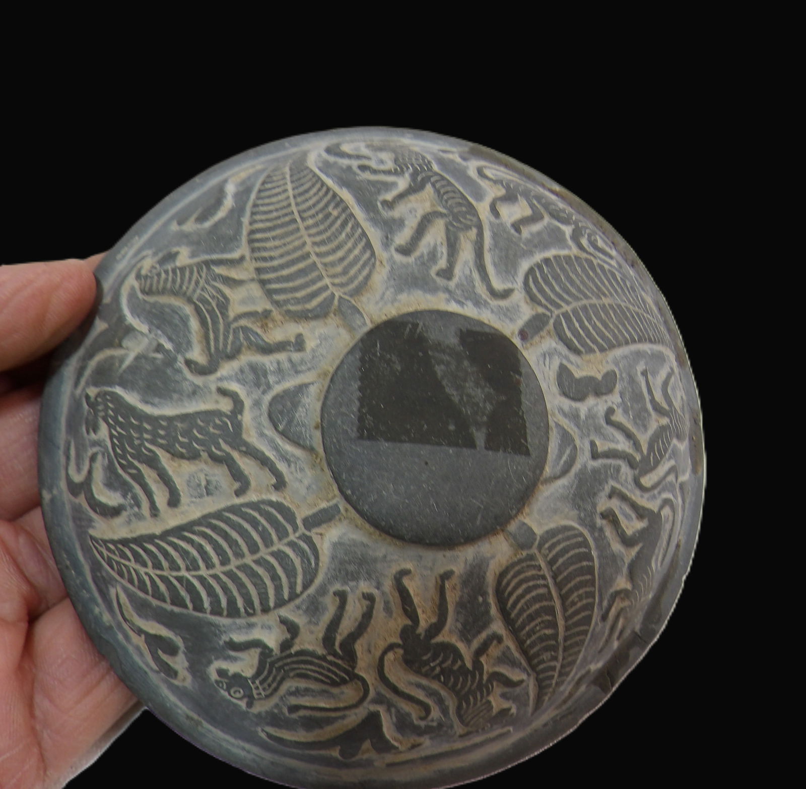 Round Stone Disc - 3