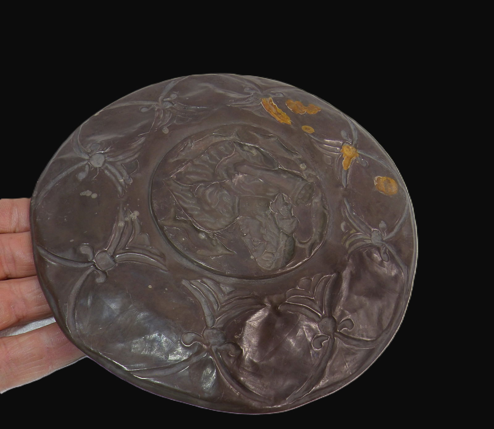 Embossed Copper Plate - 3