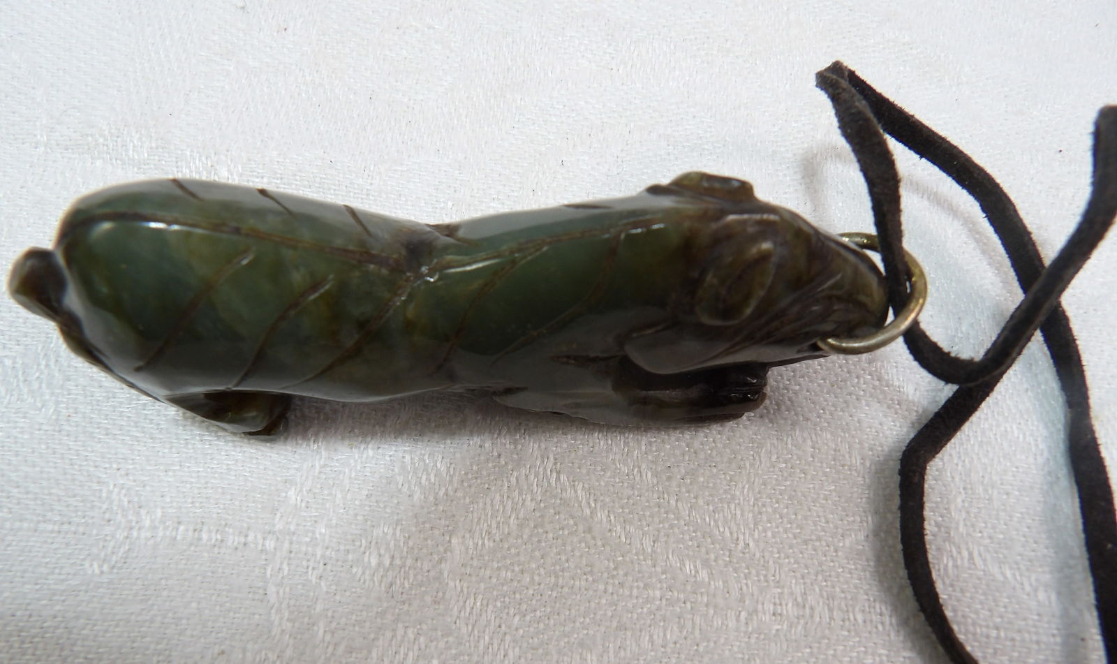 Jade Tiger Statue - 2