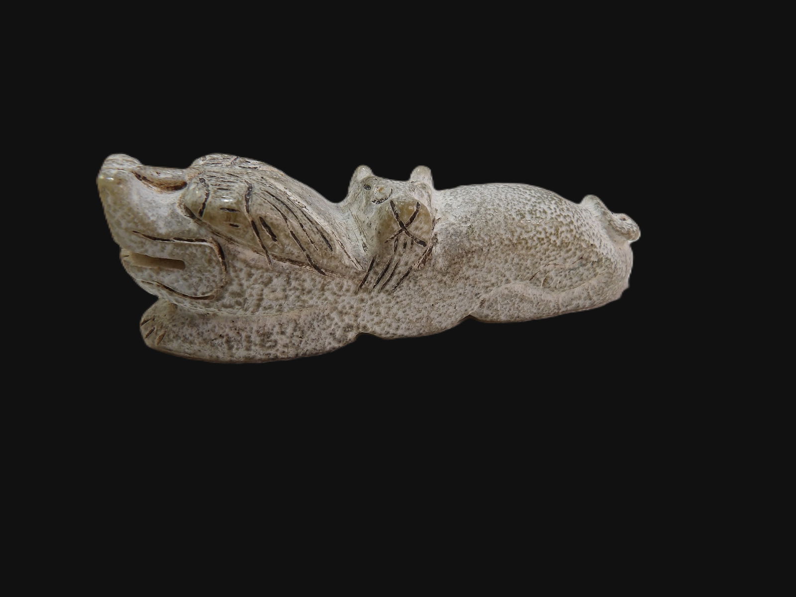 Chinese Carved Animal Figure (1 of 4)