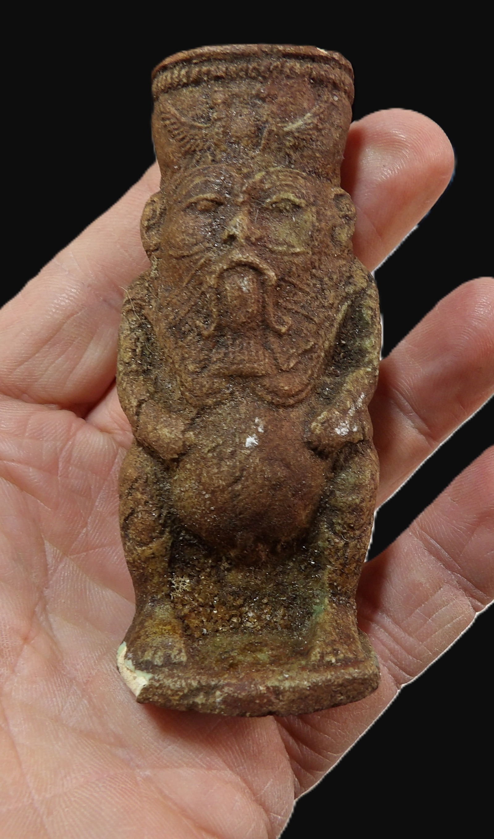 Stone Figure: Nomoli Stone Figure 18th Century. West Africa. All measurements approximate. Please see photos for condition and details. Selling as is from 04281.