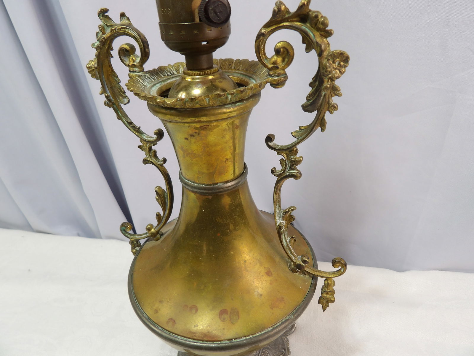 Brass Table Lamp - 2