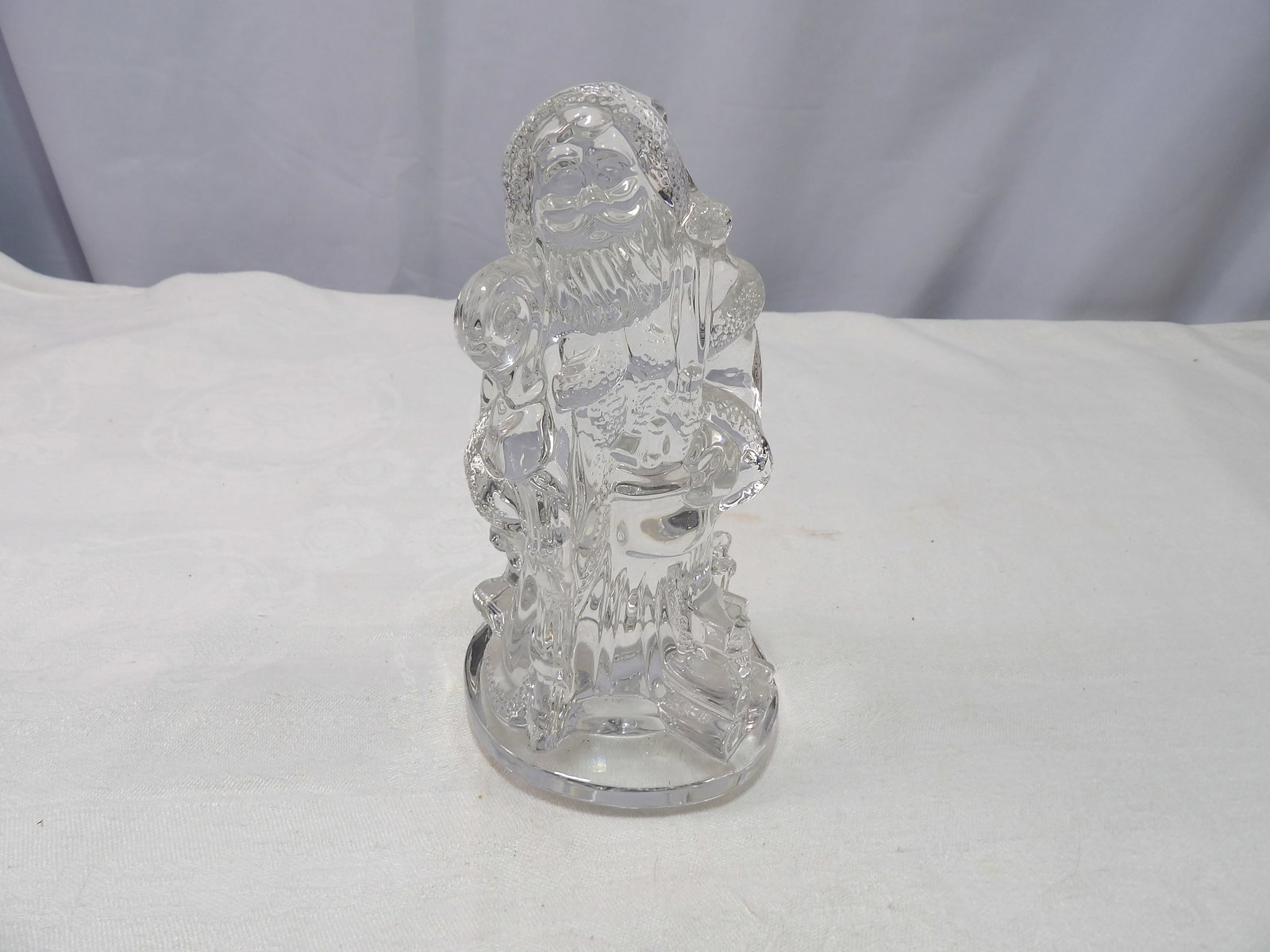 Waterford Crystal Santa Claus: Waterford Crystal Santa Claus. 7 1/2" Tall. All measurements approximate. Please see photos for condition and details. Selling as is from 04281.
