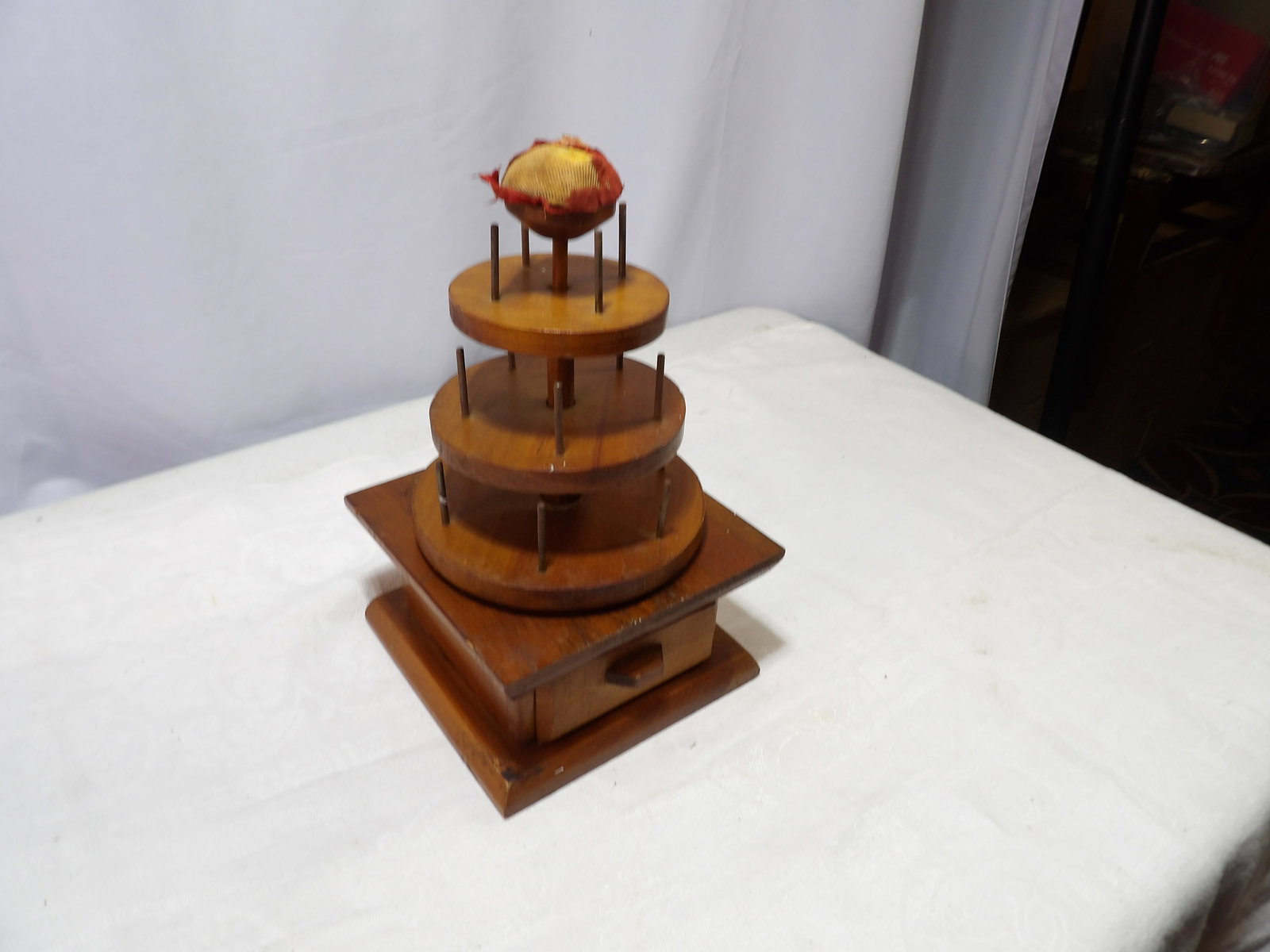 Antique Spool Stand - 3