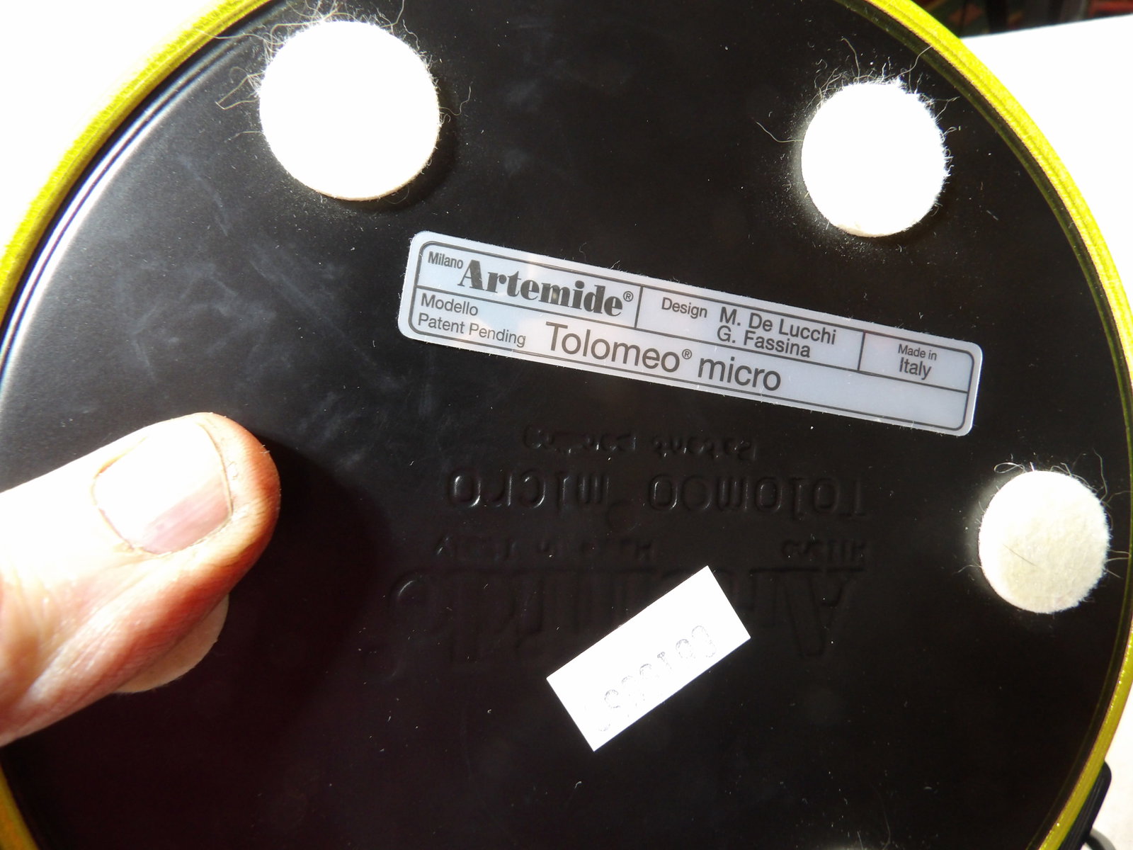 Yellow Table Lamp - 4