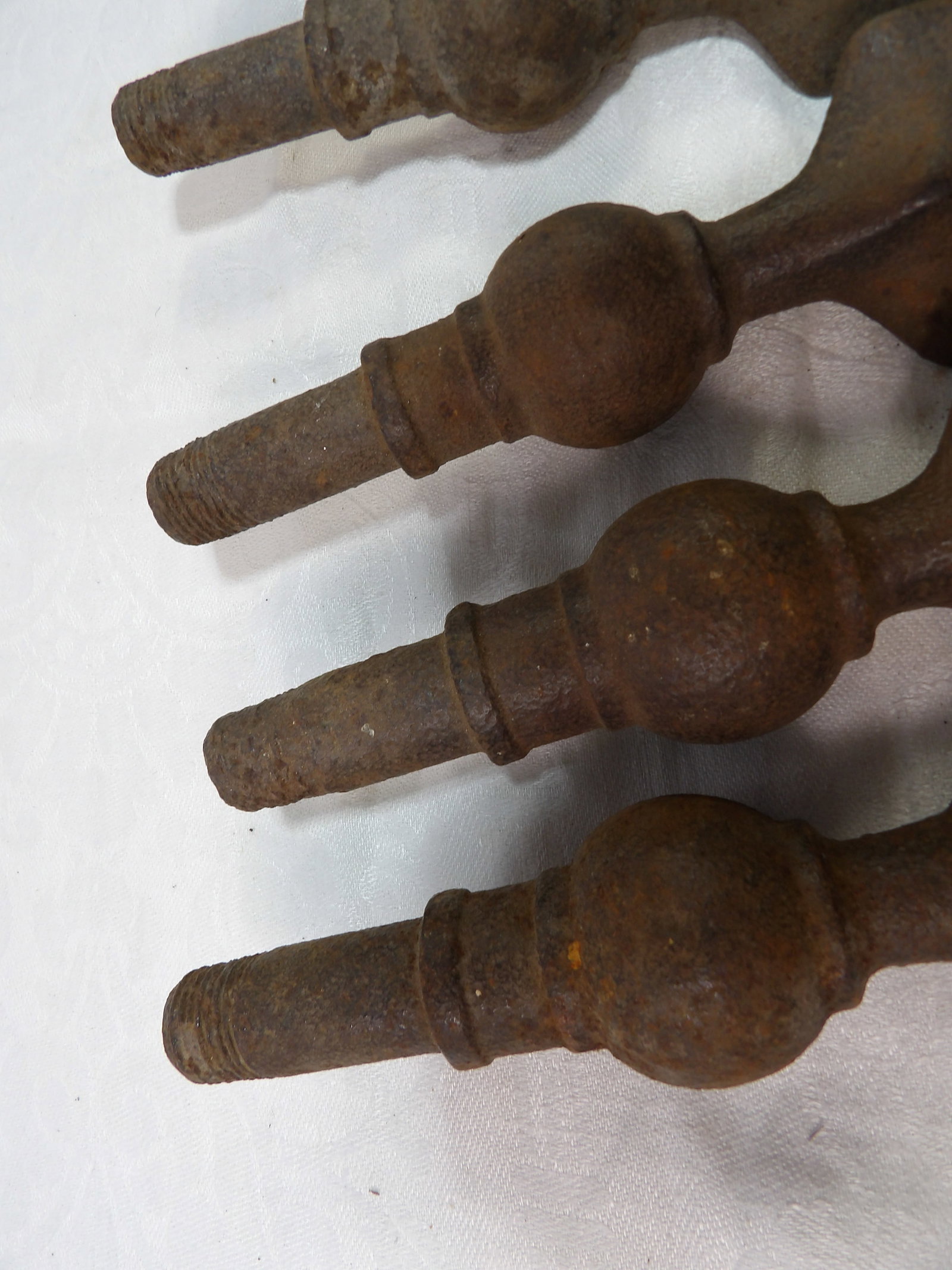 6 PCS. Spearhead Finials - 2