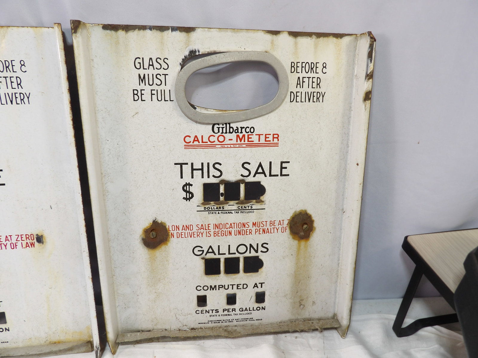 Gas Pump Face Plates - 3
