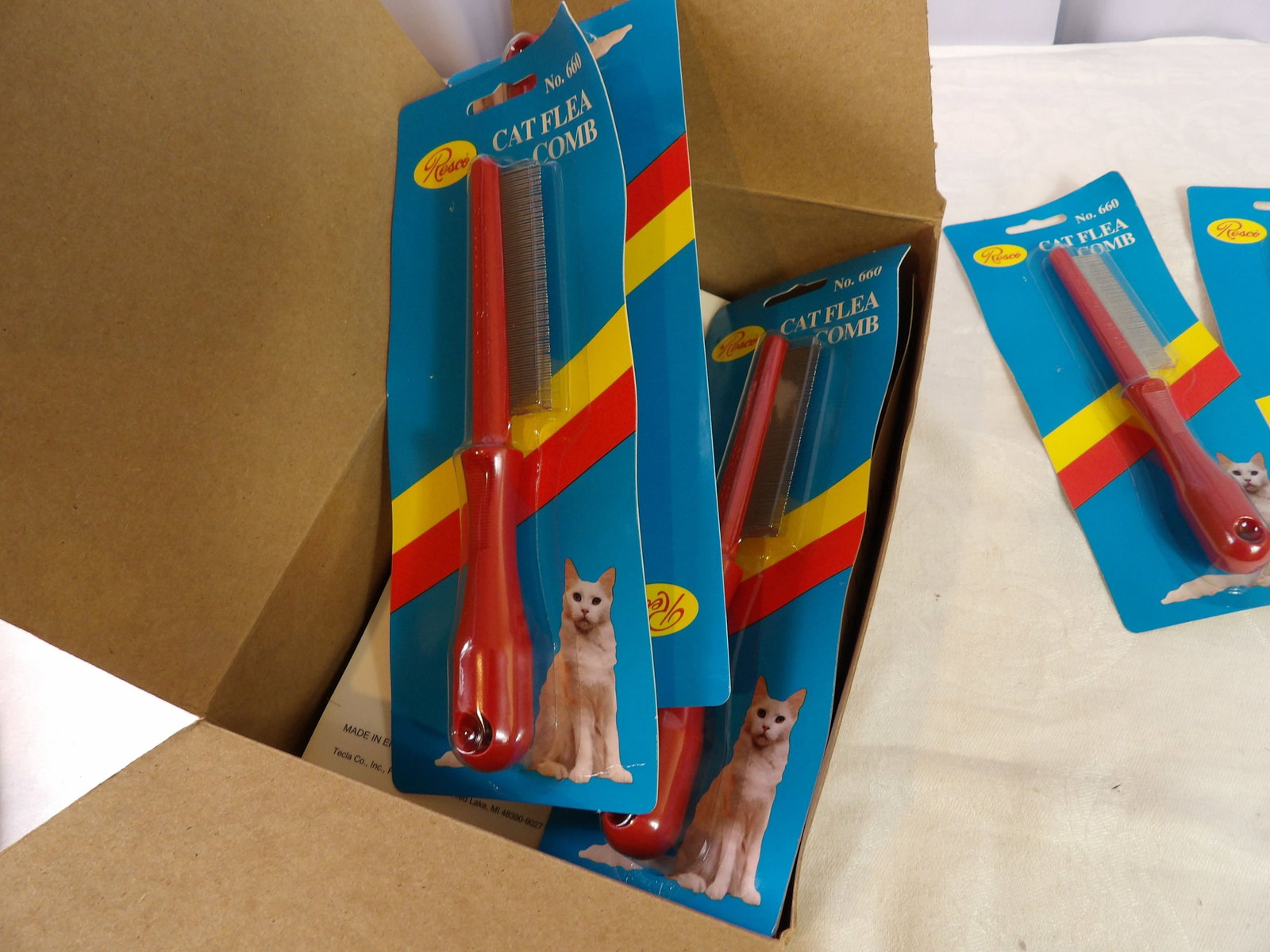 12 PCS.-Cat Flea Combs - 2