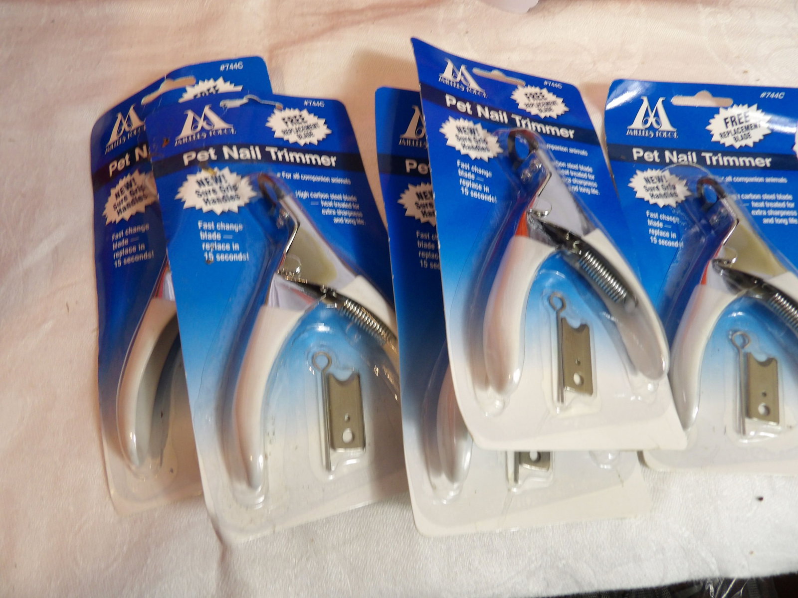 Set of 5 Pet Nail Trimmers: Set of 5 New Miller's Forge Pet Nail Trimmers. All measurements approximate. Please see photos for condition and details. Selling as is from 04281.