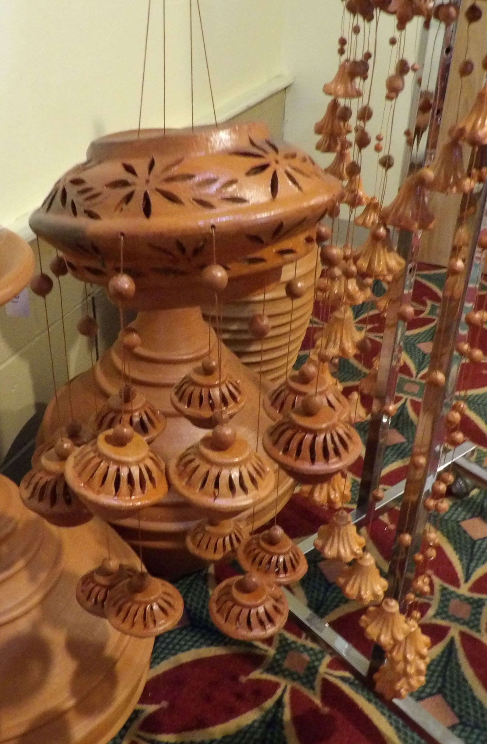 Handmade Pottery Wind Chimes (1 of 3)