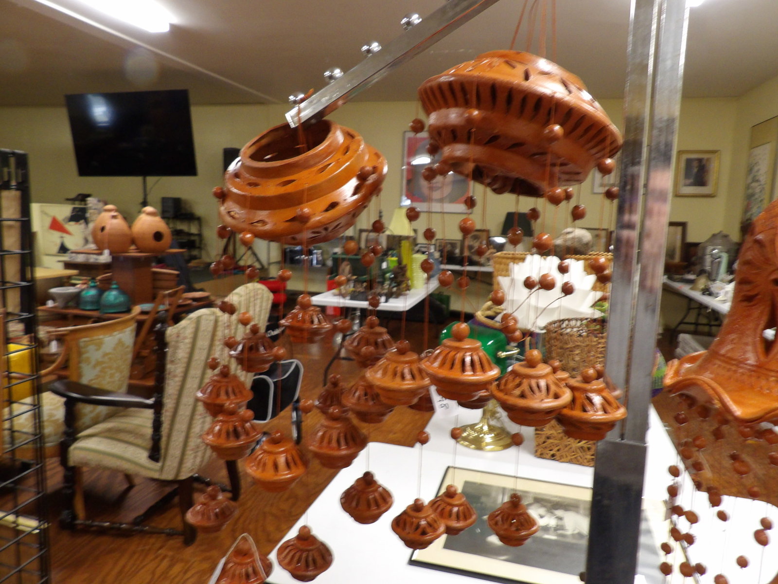 Handmade Pottery Wind Chimes - 3