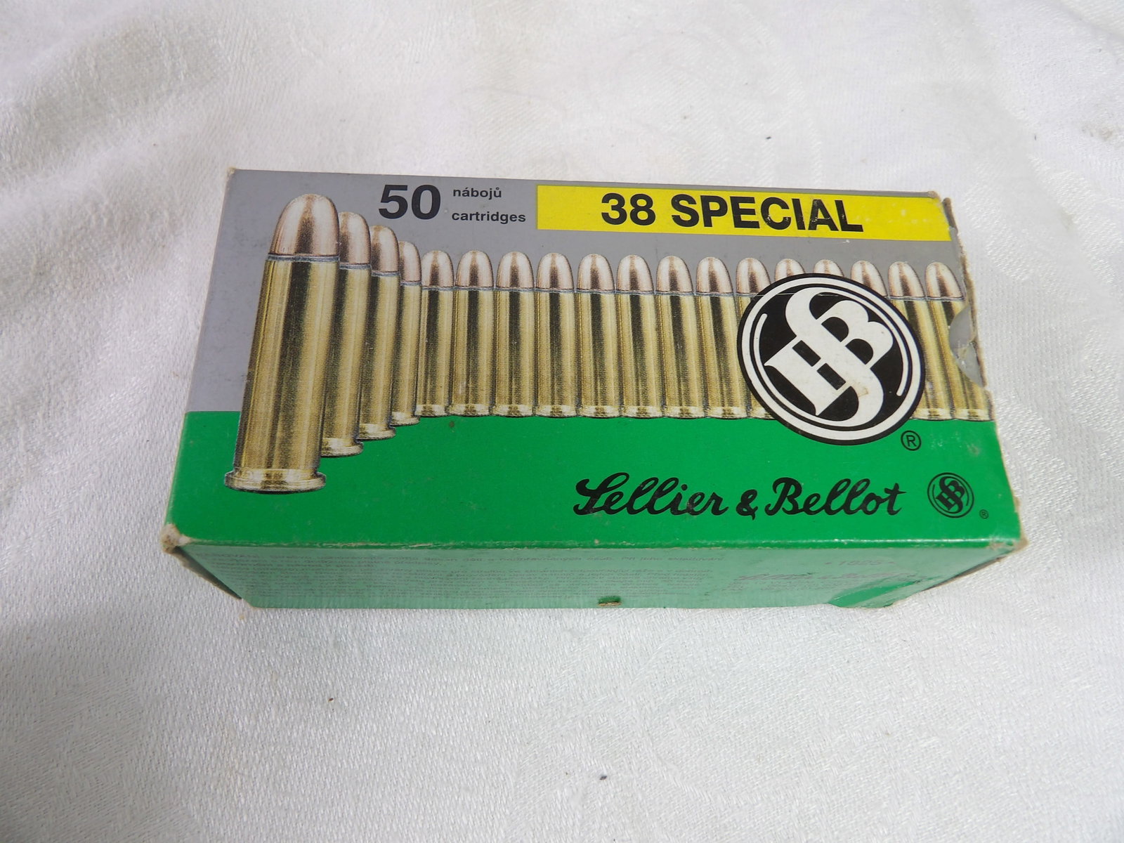 Partial Box .38 Special Sellier and Bellot Ammo (1 of 3)