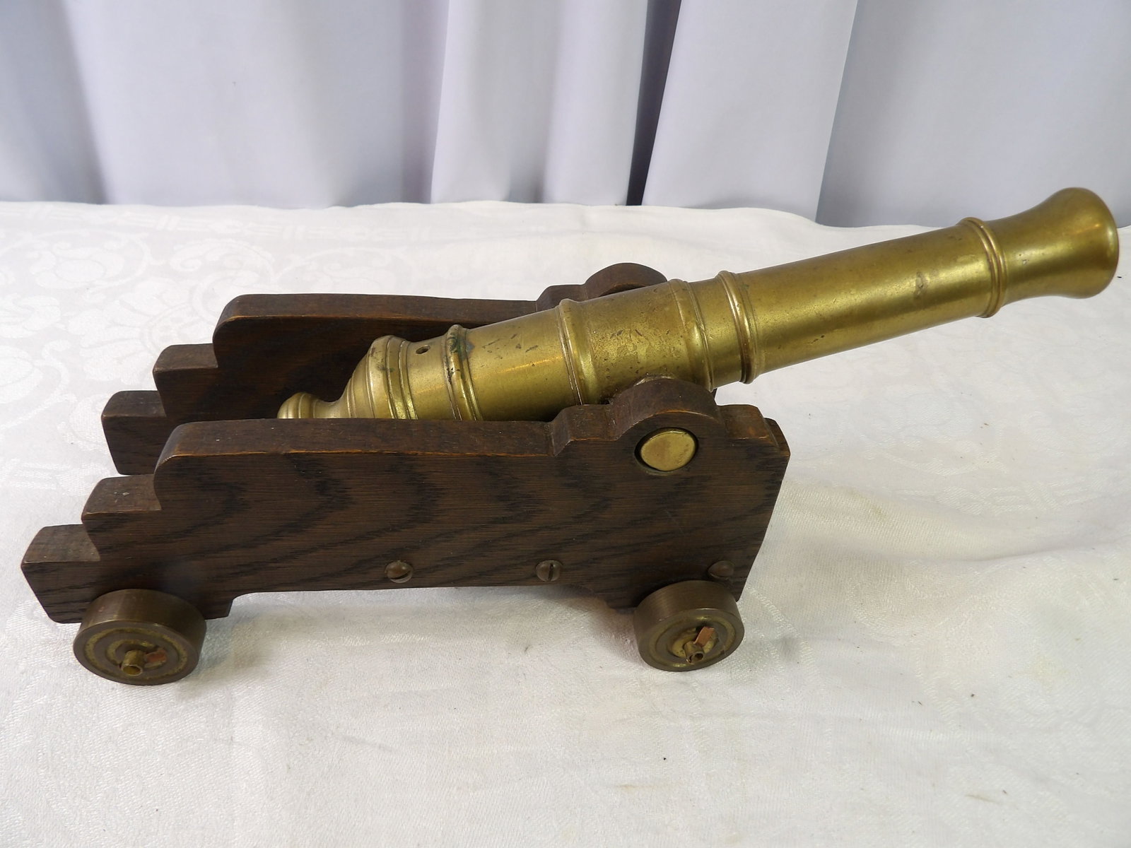 Vintage Brass Cannon (1 of 4)