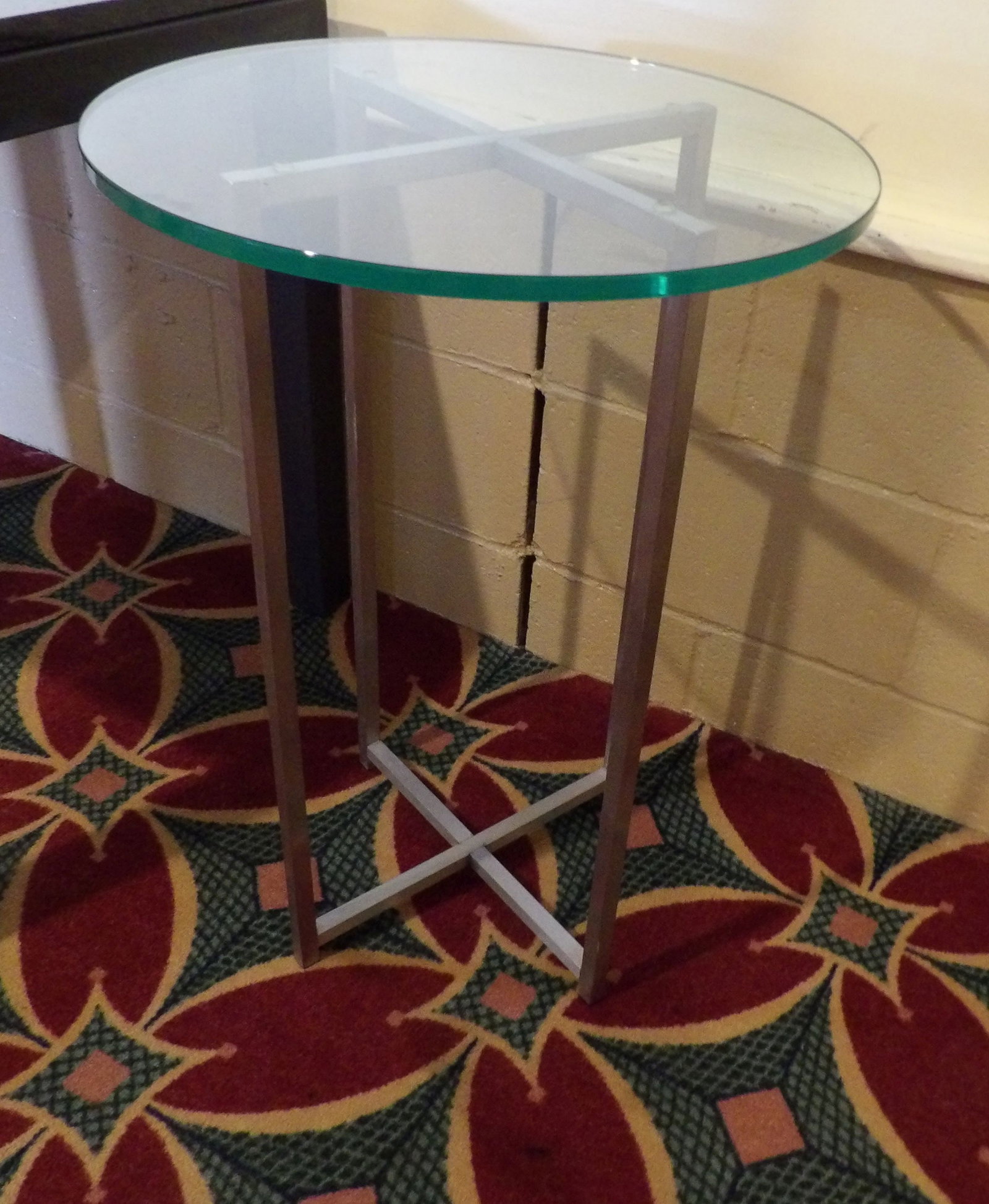 Glass Accent Table - 3