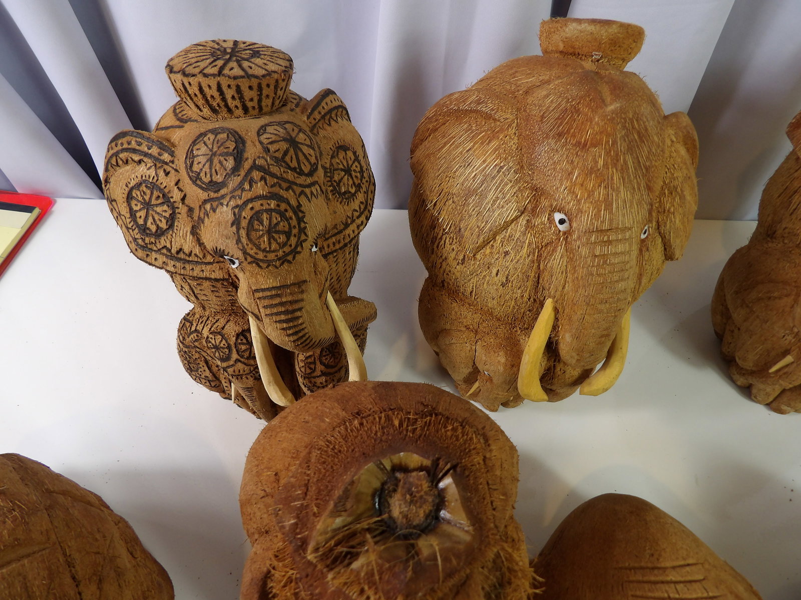 Assorted Coconut Figures - 2