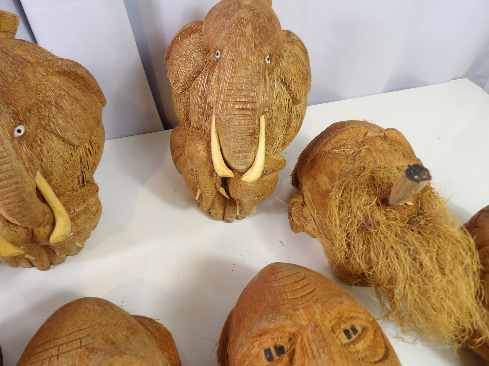 Assorted Coconut Figures - 3