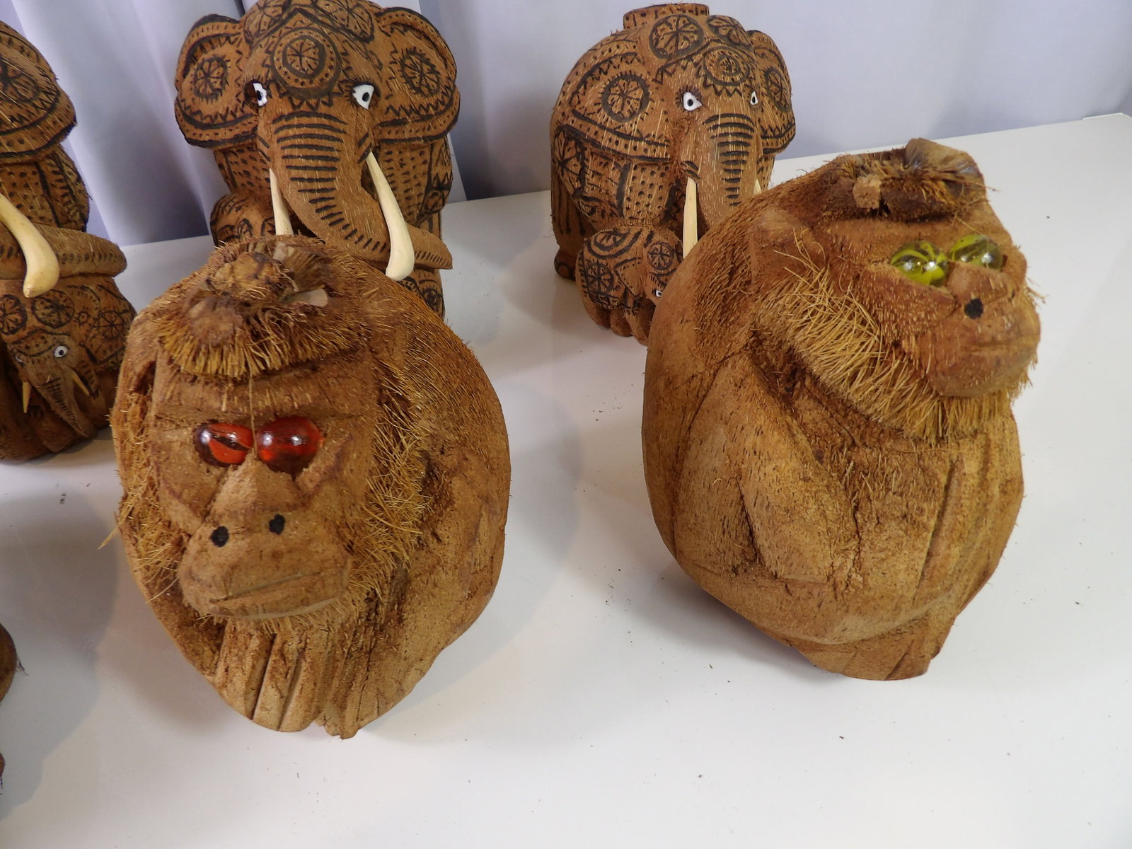 6 PCS.-Coconut Figures - 2