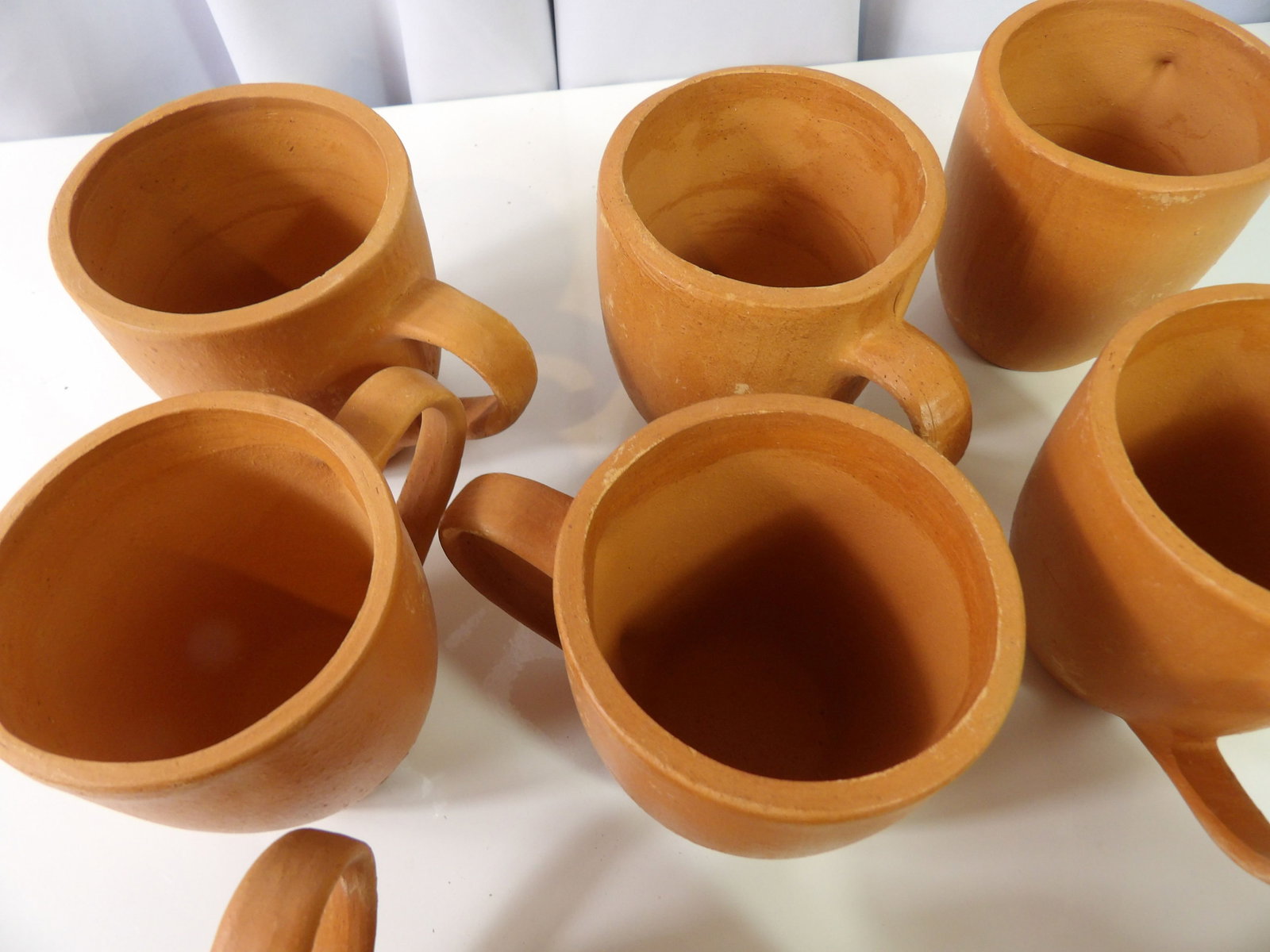 9 PCS.-Earthenware Cups - 2