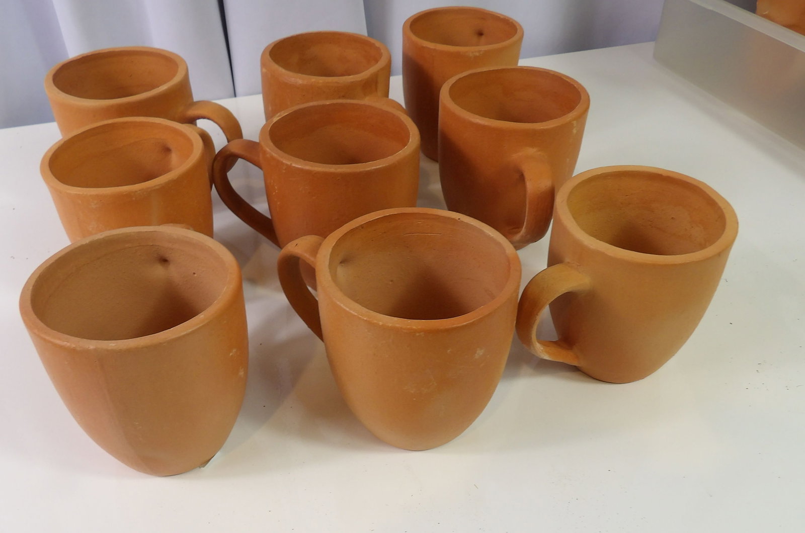 9 PCS.-Earthenware Cups - 3