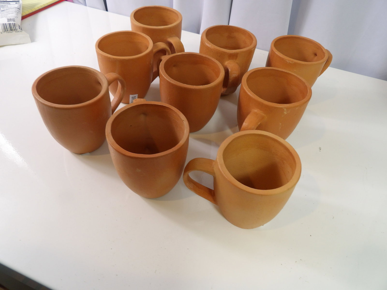 9 PCS.-Earthenware Cups - 4