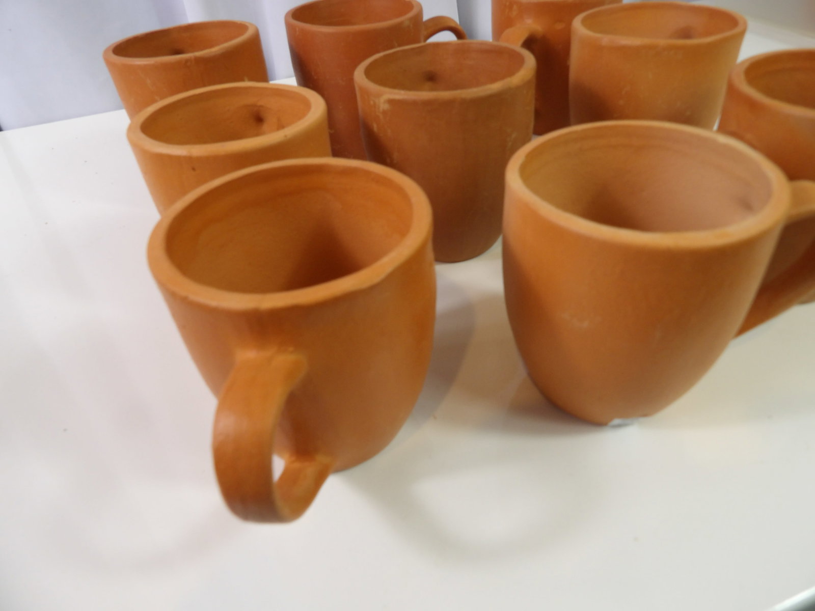 9 PCS.-Earthenware Cups - 2