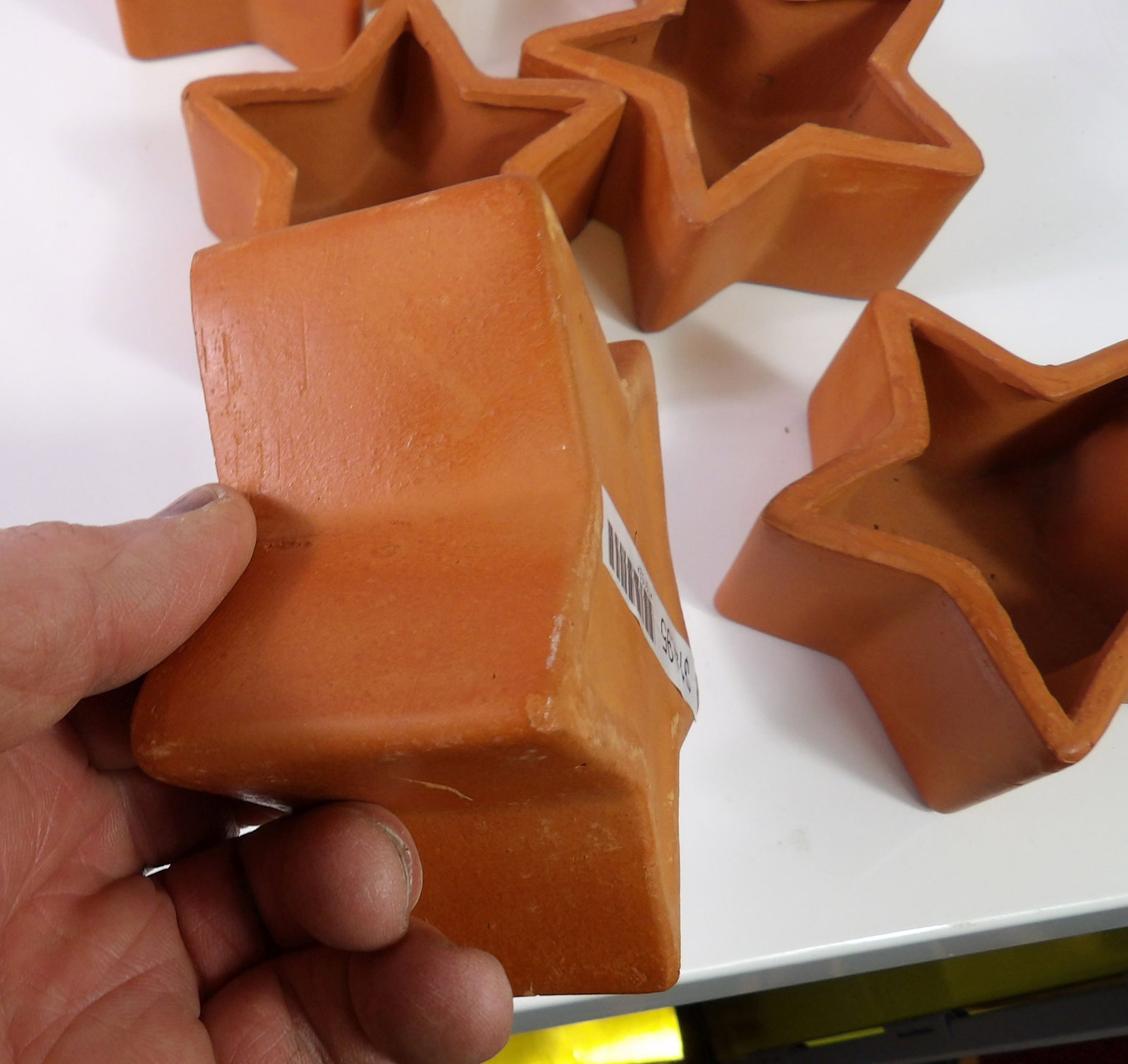 6 PCS.- Handmade Earthenware Diyas - 3