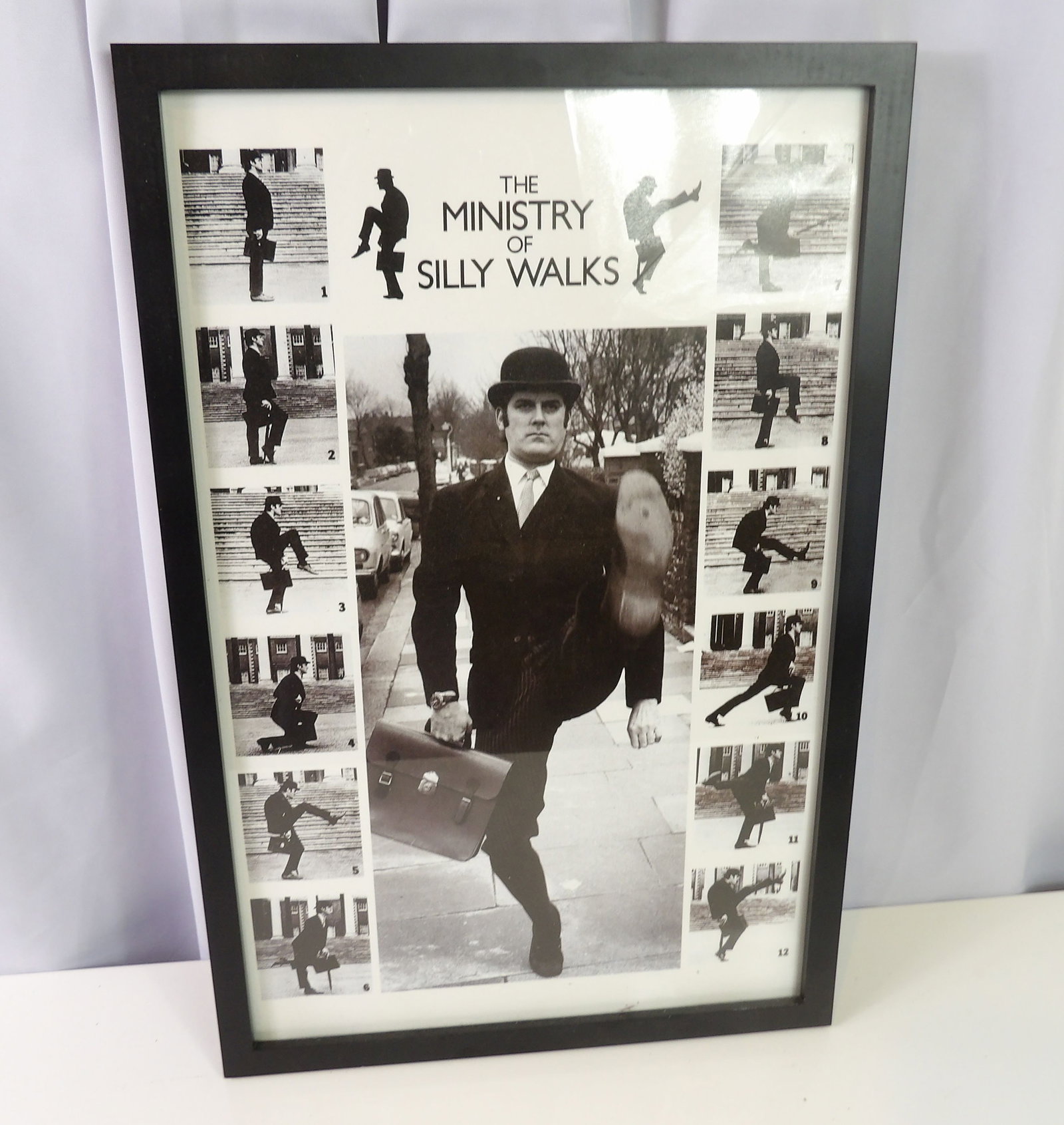 Framed "Silly Walks" Poster (1 of 4)