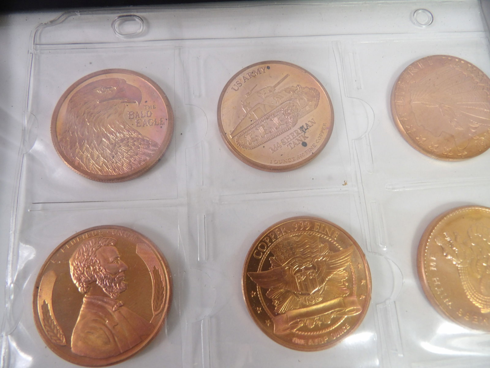 Commemorative Copper Rounds - 2