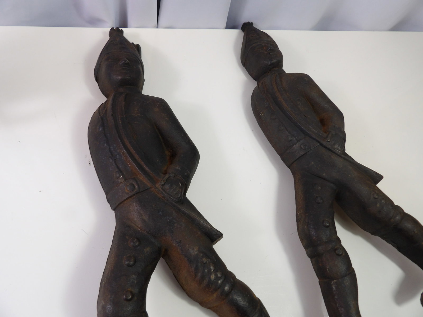 Pair of Hessian Soldiers from Andirons (1 of 4)