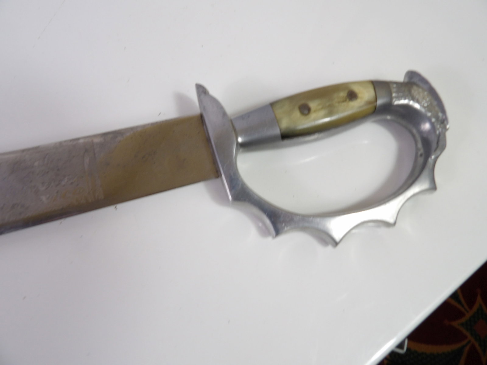 Sword with Knuckle Guard - 2