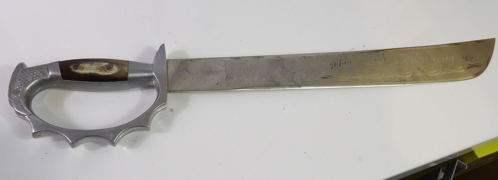 Sword with Knuckle Guard - 4