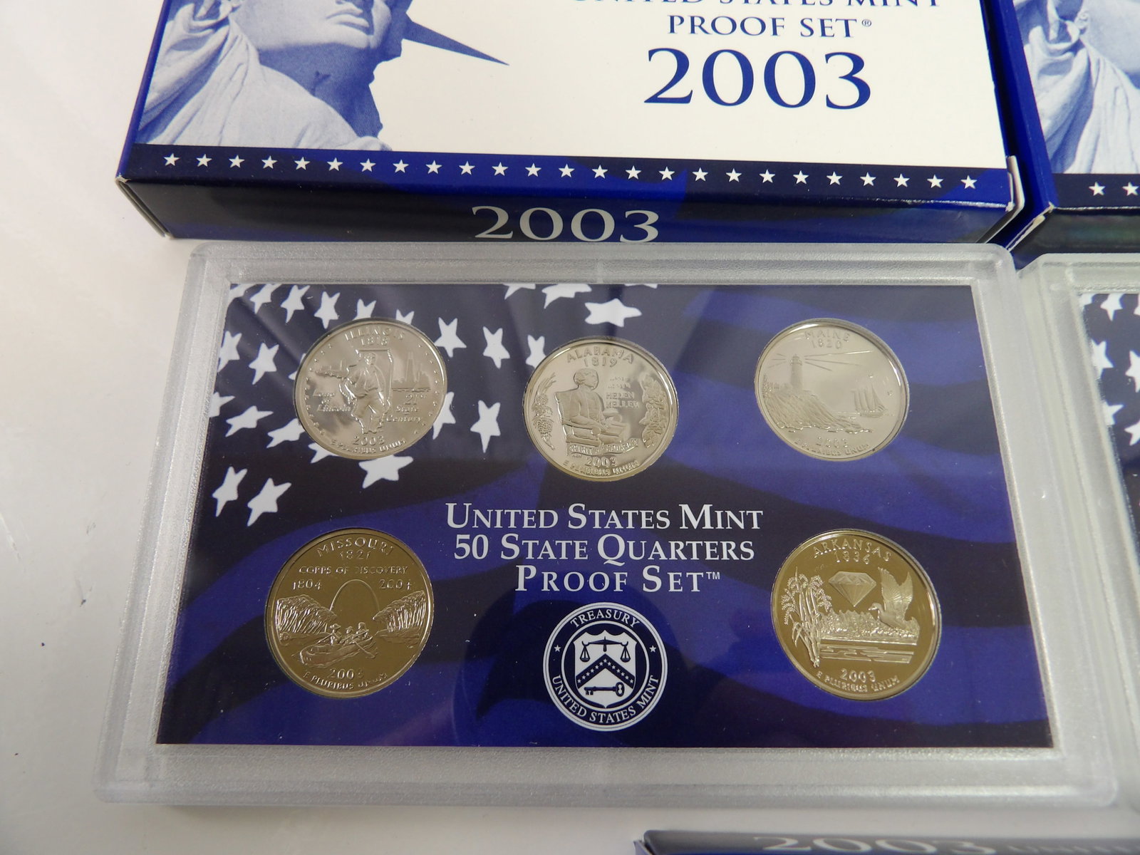 5 Sets - 2003 U.S. Mint Proof Sets - 3