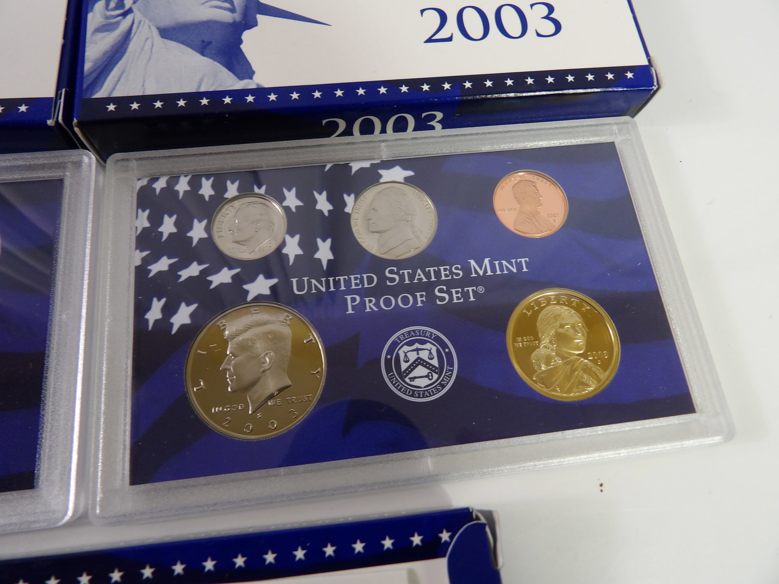 5 Sets - 2003 U.S. Mint Proof Sets - 4